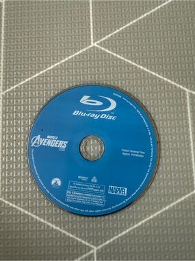 Marvel Blu-ray Disc - Blue Avengers Logo